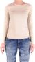 Twinset Bird Eye Boat Neck Sweater White Dames - Thumbnail 1