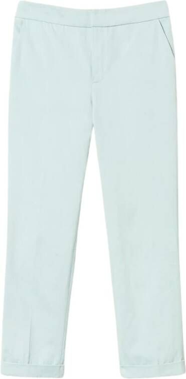 Twinset Slim-fit Trousers Blauw Dames