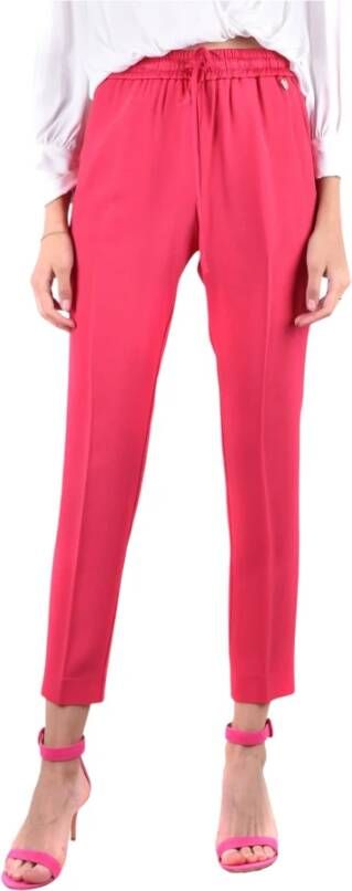Twinset Chinese broek Red Dames