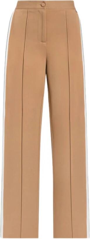 Twinset Contrastband Twin-Set Beige Dames
