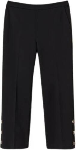 Twinset Cropped broek Zwart Dames