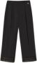 Twinset Poplin Broek met Kant Black Dames - Thumbnail 1