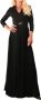 Twinset Elegante Viscose Jumpsuit met Geplooide Broek Black Dames - Thumbnail 4