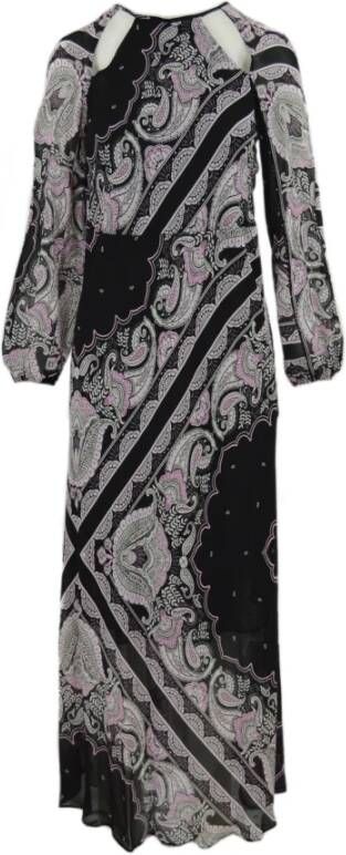 Twinset Lange jurk Black Dames
