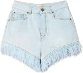 Twinset Denim Shorts Blauw Dames