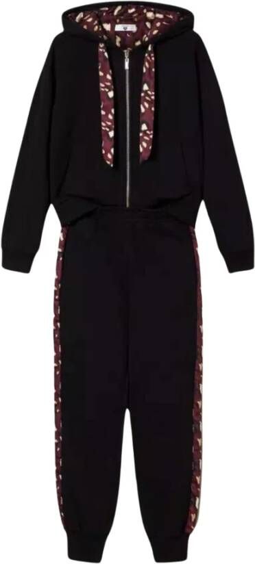 Twinset Dierenprint Twin-Set Broek Black Dames