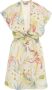 Twinset Bloemen Multicolor Kort Jurkje met Strik Multicolor Dames - Thumbnail 1