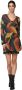 Twinset Geometrische Hooded Gebreide Jurk Multicolor Dames - Thumbnail 1