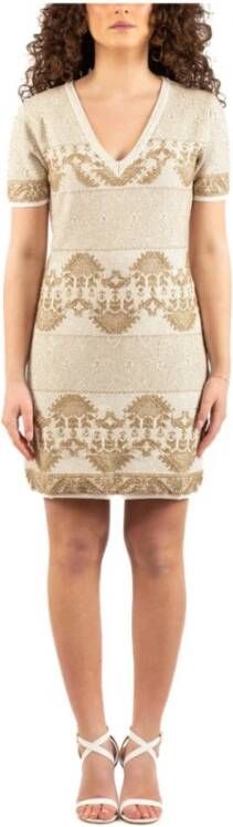 Twinset Dresses Wit Dames