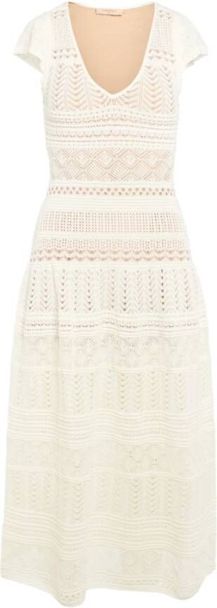 Twinset Dresses Wit Dames