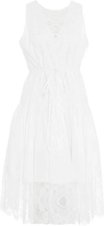 Twinset Dresses Wit Dames