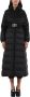 Twinset Gewatteerde Nylon Pufferjas met Capuchon Zwart Dames - Thumbnail 1