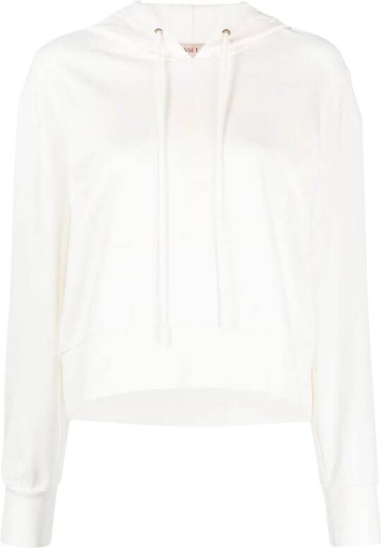 Twinset Crop hoodie White Dames