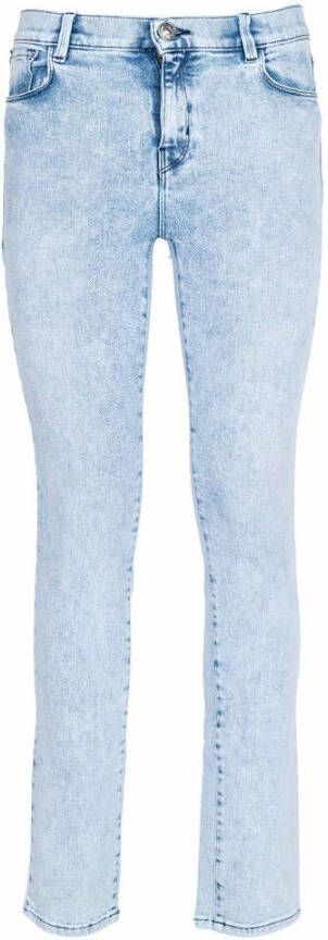 Twinset Strak gesneden jeans Blue Dames