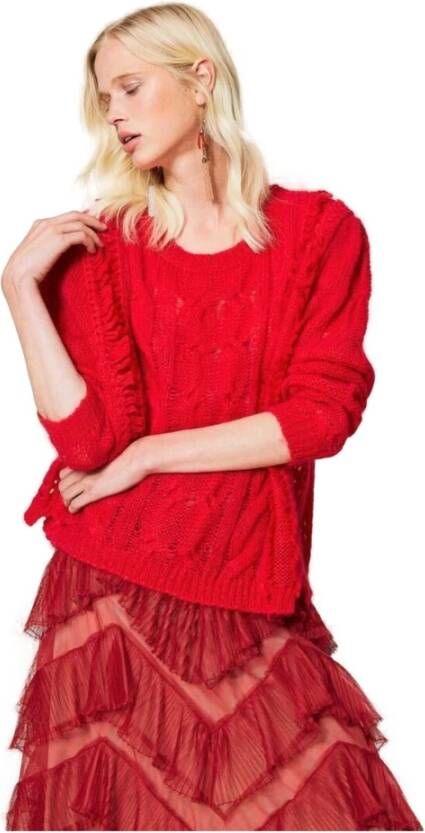 Twinset Kasjmier gebreide kleding Rood Dames