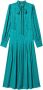 Twinset Lange jurk Groen Dames - Thumbnail 1