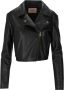 Twinset Leather Jackets Zwart Dames - Thumbnail 5