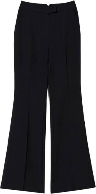 Twinset Leather Trousers Zwart Dames