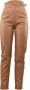 Twinset Faux leather paperbag broek Mairin camel - Thumbnail 4