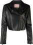 Twinset Leather Jackets Zwart Dames - Thumbnail 1