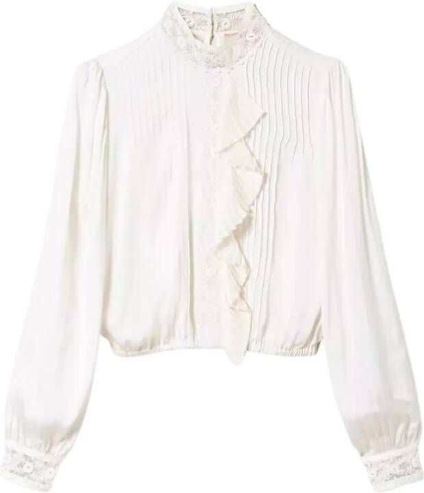 Twinset Long Sleeve Tops Wit Dames