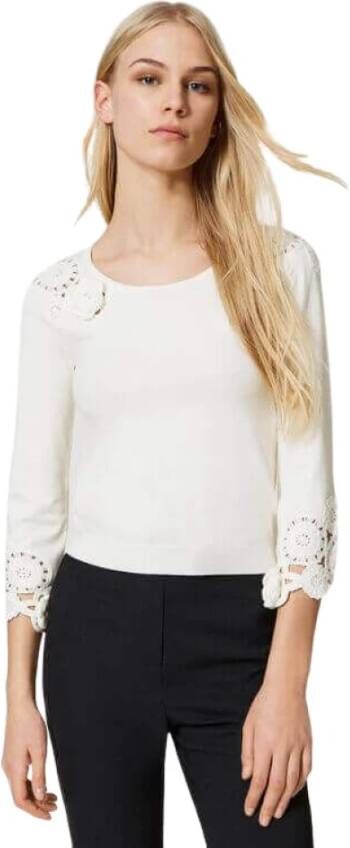 Twinset Long Sleeve Tops Wit Dames