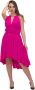 Twinset Knielengte Jurk Pink Dames - Thumbnail 3