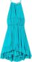 Twinset Knielengte Jurk Green Dames - Thumbnail 1