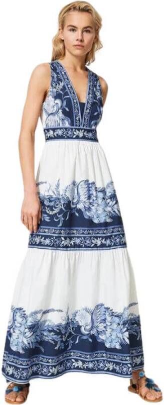 Twinset Maxi Dresses Blauw Dames