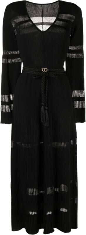 Twinset Maxi Dresses Zwart Dames