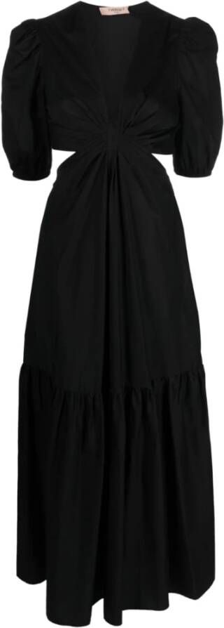 Twinset Maxi Dresses Zwart Dames