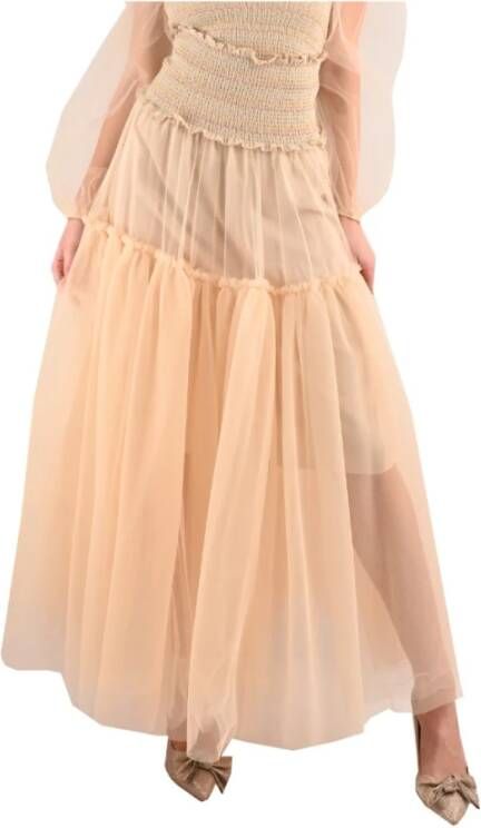 Twinset Vrouw 221at2073-00522 Beige Dames