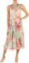 Twinset Lange jurk in Creponne Plisse Art. 231Tp2730 Multicolor Dames - Thumbnail 1
