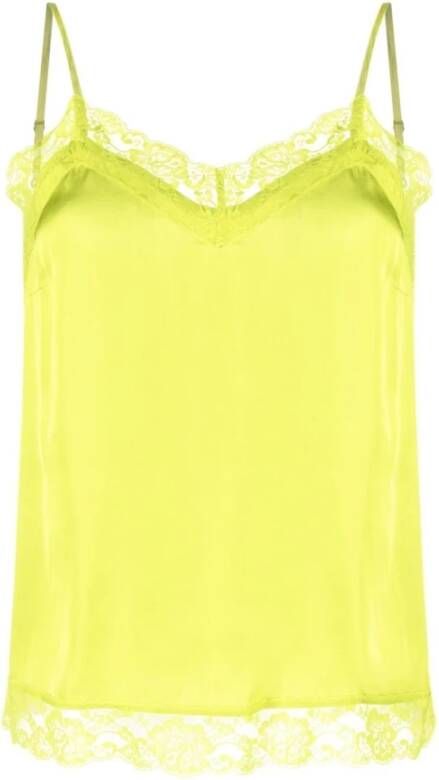 Twinset Sleeveless Tops Geel Dames