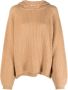 Twinset Klassieke Gebreide Top Brown Dames - Thumbnail 1