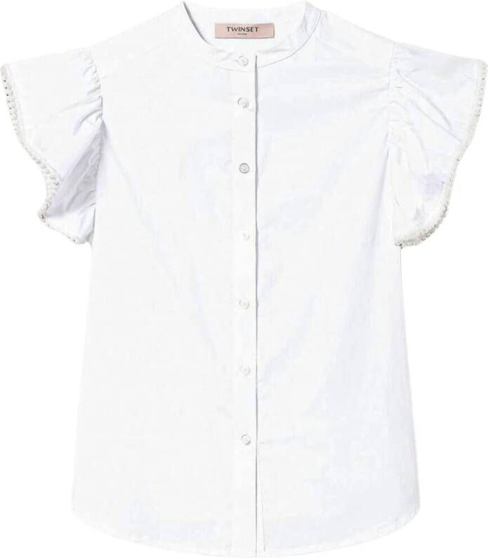 TWINSET MILANO Dames Blouses 9814247-cpc Wit - Foto 4