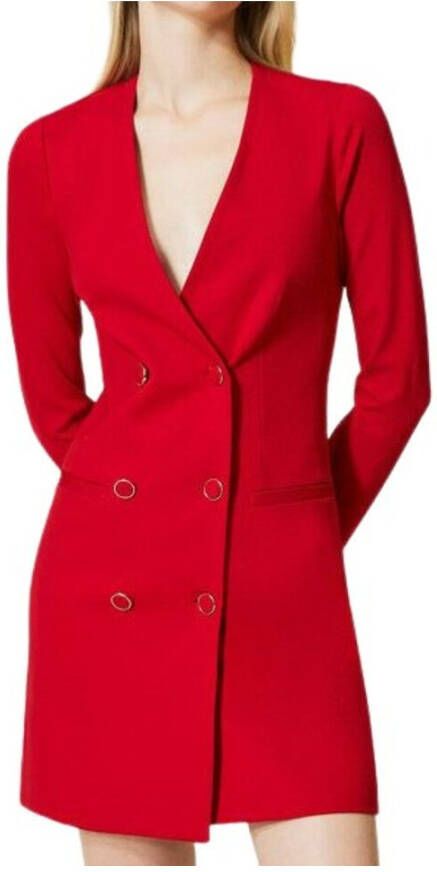 Twinset Dag korte jurk Rood Dames