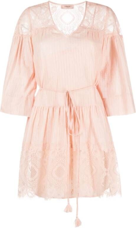 Twinset Short Dresses Roze Dames