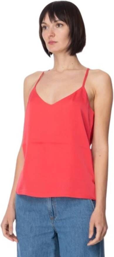 Twinset Sleeveless Tops Rood Dames