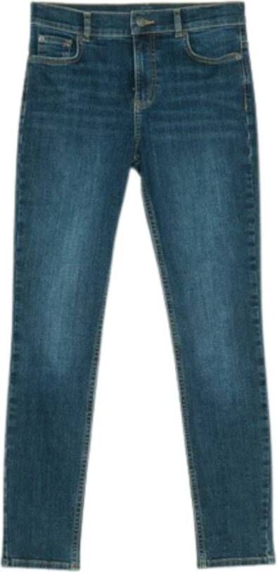 Twinset Slim Fit Stretch Denim Jeans Blauw Dames