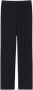Twinset Straight Trousers Zwart Dames - Thumbnail 1
