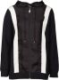 Twinset Zwarte Hooded Gebreid Jack met Ruches Black Dames - Thumbnail 1