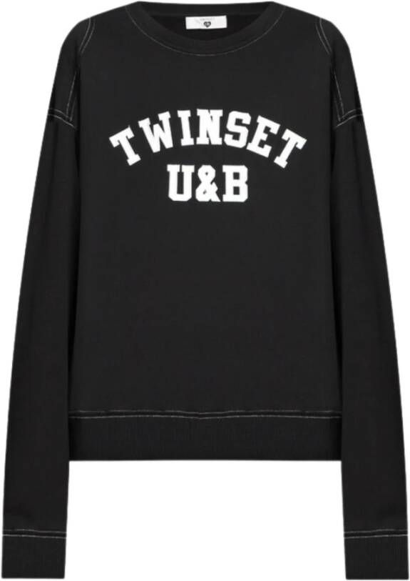 Twinset Twin-set Sweaters Zwart Black Dames