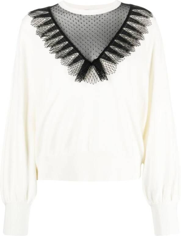 Twinset Sweatshirts Wit Dames