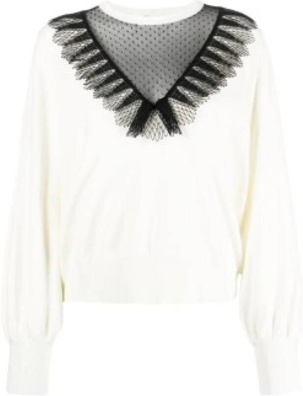 Twinset Set van twee truien White Dames