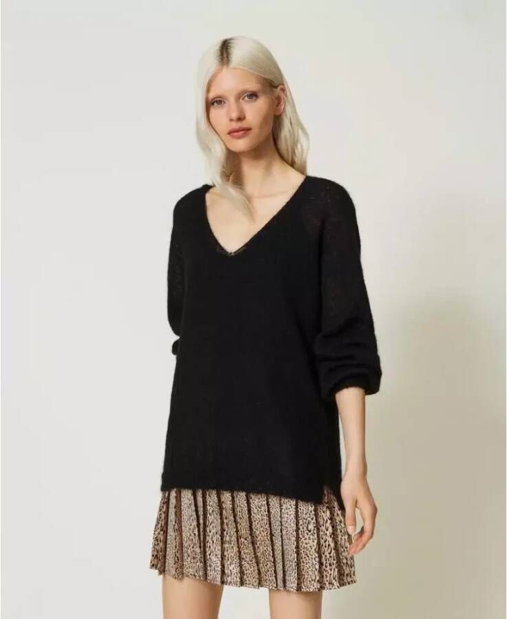 Twinset Sweatshirts Zwart Dames