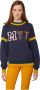 Twinset Colorblock Sweatshirt MYT Blue Dames - Thumbnail 1