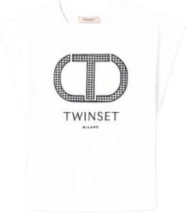 Twinset T-shirt Wit Dames