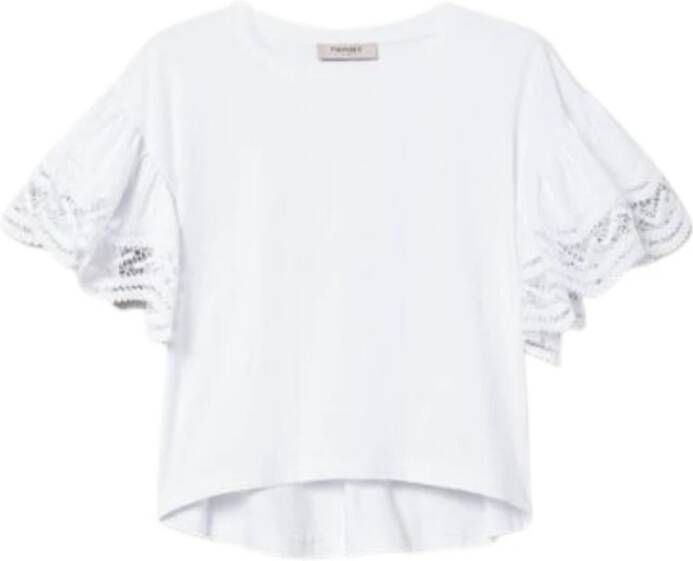 Twinset T-Shirt Basic White Dames