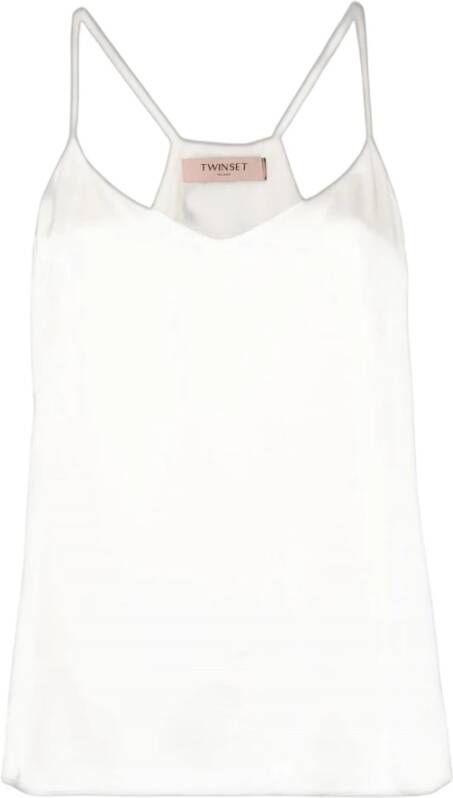 Twinset Sleeveless Tops Wit Dames
